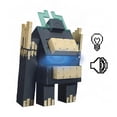 thumbnail image 4 of Minecraft Dungeons II Twisted Warden Figure, Lights & Sounds, Slam Attack Action & Soul Corrupted Creeper Figure, 4 of 7