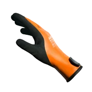 Safedenn Waterproof Winter Thermal Work Gloves, Hook and Loop Strap, Latex Coated, OEKO-TEX Certified, XXL