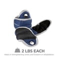 thumbnail image 3 of PurAthletics 2lb Wrist Weights with Thumb Loop - WTE100852, 3 of 5