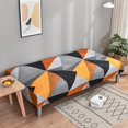 thumbnail image 4 of 2024 Armless Futon Sofa Bed Cover  Stretch Sofa Couch Slipcovers Without Armrests  Printed Furniture Protector Cover  9 Colors, 4 of 8