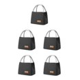 thumbnail image 1 of kurtrusly Polyester Versatile Insulated For Multi-Purpose Large Capacity Easy To Carry And Clean Small+Black 5Set, 1 of 6