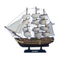 thumbnail image 1 of Hampton Nautical US Constitution Grand Vaisseau, 15 Pouces, 1 of 5