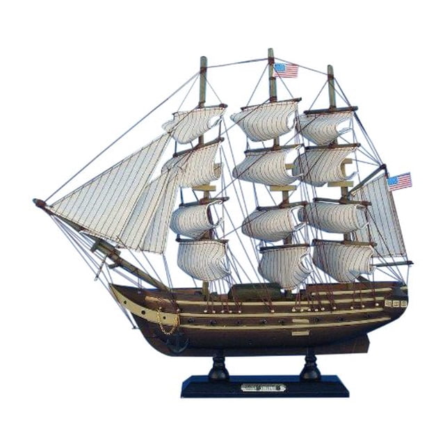 Hampton Nautical US Constitution Grand Vaisseau, 15 Pouces
