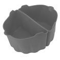 thumbnail image 1 of Silicone Slow Cooker Divider Liner, 2Pcs 6-7QT Cook Pot for Home Restaurant, Protects Bottom, Extends Lifespan, Cook Two Dishes in One Pot, Food Grade, Easy to Clean, Dishwasher, 1 of 7