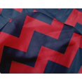 thumbnail image 4 of oneOone Silk Tabby Fabric Chevron Geometric Printed Craft Fabric BTY 42 Inch Wide, 4 of 4