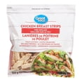 thumbnail image 1 of Lanières de poitrine de poulet grillées sur le feu Great Value 800g, 1 of 2