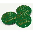 thumbnail image 3 of Inkdotpot Gold Foil Paper Hang Tags Let Love Sparkle Wedding Favor Tags 50 Pieces, 3 of 6