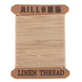 thumbnail image 2 of simhoa Fil à Coudre Rond en Lin Ciré Doux pour Artisanat en Cuir, 6 m, 2 of 8