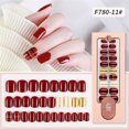 thumbnail image 1 of EGNMCR Ongles Autocollants le Nouvel Ongle Portable en Forme de Pointe Longue Détachable Réutilisable Faux Ongle Patch de Port Paresseux Fixé, 1 of 2