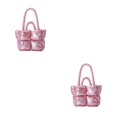 thumbnail image 4 of Baohd Larger Capacity Tote Bag With Big Opening For Easy Access Books Crossbody Bag pink 2Set, 4 of 6