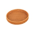 thumbnail image 2 of EGNMCR Plastic Imitation Vines Woven Basket Storage Basket Fruit And Vegetable Storage Basket Snack And Candy Tray Bread Basket Multi Functional Storage Tray Plastics storage basket, 2 of 7