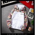 thumbnail image 2 of OmicGot Veste Décontractée pour Couple d'Extérieur pour Homme Veste à Capuche Camouflage à Coutures Printemps Automne, 2 of 12