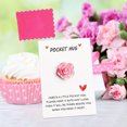 thumbnail image 4 of Chmadoxn Invitation Cards Gradient Glitter Rose Pocket Cuddle Card Gradient Rose Hugs Cards, 4 of 6