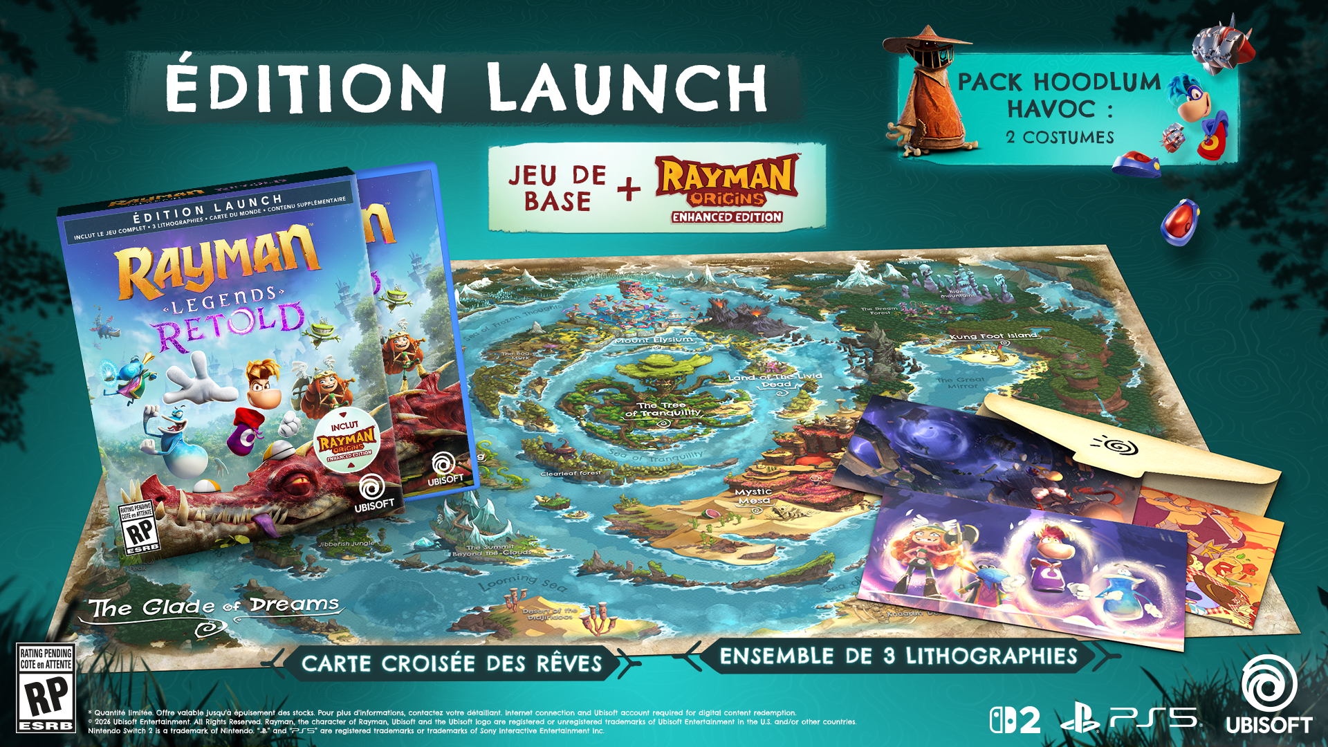 Jeu vidéo Rayman Legends Retold - Launch Edition pour (PlayStation 5)