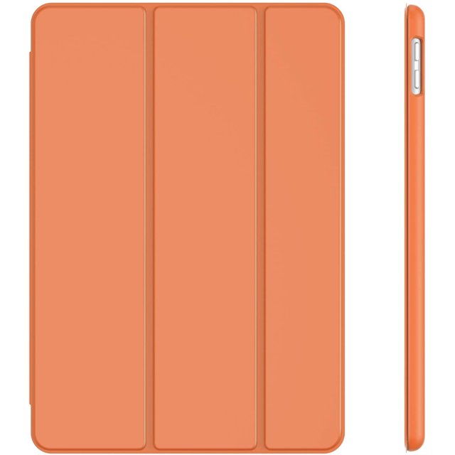Case for Apple iPad 7 (10.2 inch, 2019 model, 7th generation), Auto Sleep / Wake (Orange)