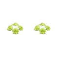 thumbnail image 4 of Decodeary 50pieces Low Maintenance Soft Texture Fabric For Albums And Decorations Realistic Appearance Fiber Wide Application Light Green 4.5cm 2Set, 4 of 6