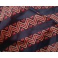 thumbnail image 4 of oneOone Silk Tabby Fabric Floral & Chevron Block Printed Craft Fabric BTY 42 Inch Wide, 4 of 4