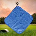 thumbnail image 3 of facefd 30x30cm Microfiber Golf Towel Sweat-absorbent Wiping Cloth Sports Blue, 3 of 5
