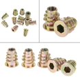 thumbnail image 4 of Filfeel 50Pcs Hex Drive Furniture Nut, Hex Drive Head Nut, For Wood Insert Headboards, 4 of 8
