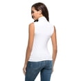 thumbnail image 5 of tarylea Womens Sleeveless Tops Plus Size High Neck Tank Tops Slim Fitted Undershirt Basic Layer Tees, 5 of 5