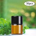 thumbnail image 4 of facefd 50x Refillable Glass Bottles Durable Mini for Fragrance Samples 1ml Hole Plug, 4 of 9