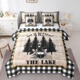 thumbnail image 1 of YST Lake House Comforter Sets with Sheets 7-Piece, Polyester, Full, 7 Count, 1 of 5