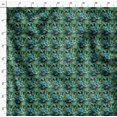 thumbnail image 4 of Soimoi Polyester Crepe Fabric Tropical Leaves Print Fabric by Yard 42 Inch Wide, 4 of 5