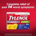 thumbnail image 4 of Tylenol Extra Strength Complete Cold, Cough & Flu Caplets, Day & Night, Convenience Pack, Relieves Cough Cold & Flu symptoms, 40 Caplets, 4 of 9