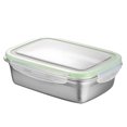 thumbnail image 1 of SHISUYAN Lot de 1 Boîte Alimentaire Isolée Croustillante 850 ml en Acier Inoxydable 304 pour Garçons Filles Usage Domestique, 1 of 8