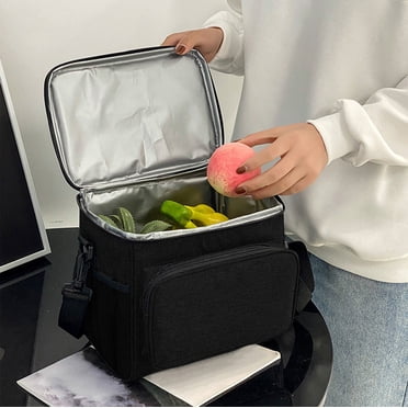 Boovnll Lunch Box, Thickened Waterproof Shoulder Crossbody Large Ice Bag Portable Lunch Bag Outdoor Picnic Bag Lunch Bag, Lunch Box for Men, Lunch Bag, Lunch Box for Women