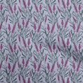 thumbnail image 1 of oneOone Rayon Purple Fabric Floral Sewing Craft Projects Fabric Prints By Yard 56 Inch Wide, 1 of 4