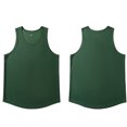 thumbnail image 3 of Timegard Mens Tank Tops Round Neck Sleeveless Athletic Tee Shirts Solid Color Casual Breathable Top, 3 of 3