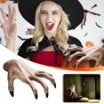 thumbnail image 1 of Devil Hand Claw Arm Wall Resin Ornament Ghost Hand Pendant Halloween Decoration, 1 of 8