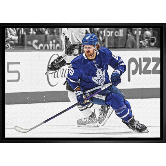 William Nylander Toronto Maple Leafs Framed 20x29 Spotlight Canvas