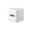 Blanc, variante sur Boîte Murale pour Papier Hygiénique Distributeur de Mouchoirs Support de Rangement pour Rouleaux Sans Perçage Support Adhésif en Plastique pour Salle de Bain Toilette Maison Bureau Cuisine Organisation Armoire de Rangement Translucide 1 Paquet