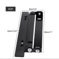 thumbnail image 3 of Support Universel de Cadre de Plaque d'Immatriculation de Voiture Support de Plaque d'Immatriculation Support de Plaque d'Immatriculation pour Modification Bricolage Installé à l'Arrière de Votre Voiture, 3 of 8