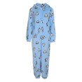 thumbnail image 2 of Solid Color Parent-Child Suit, Long Sleeve Family Pajamas Set, Round Neck Zipper Hoodie, 2 of 6