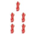 thumbnail image 3 of relayinert Belle Robe en Dentelle Florale Applique Patch pour Robes de Mariage Uniques Robe de Mariage Unique Dentelle Applique Rouge 5Ensemble, 3 of 6