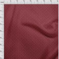 thumbnail image 4 of oneOone Polyester Spandex Maroon Fabric Orange Sewing Material Print Fabric By The Yard 56 Inch Wide, 4 of 4