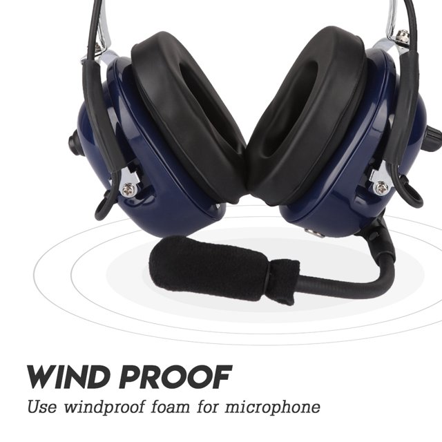 Loewten Aviation Headset, Flying Accessories General Aviation Pilot Headset, For Aviation Pilot