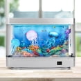 thumbnail image 4 of cpengpj Clearance Fish Lamp Decor Fake Fish Tank Mini Aquarium Artificial Fish Tank With Moving Fish Sensory Lamp, 4 of 8