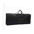 thumbnail image 2 of lionlar 61 Keys Keyboard Gig Bag Electric Piano Case for Audio Cables Pedals Outdoor with Yellow Strip, 2 of 9