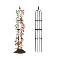 thumbnail image 1 of Planting Support Frame Stainless Steel Climbing Gardening Supplies U-shaped U Shape Durable Household Plants Stand Rack, 1 of 17