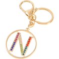 thumbnail image 1 of Letter Keychain,26 Letters A-Z Decorative Letter Keychain,Name Keychain for Women Girls Men Teenager Gift, 1 of 5
