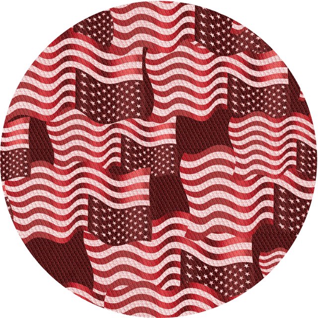 Ahgly Company Tapis d'Intérieur Ronds Transitionnels Lavables à la Machine, Corail Clair Rose, 8 Pieds Rond