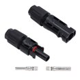 thumbnail image 4 of LiebeWH 5 Set Solar Connector PPO Male Female Cable Connect Adapter IP67 Waterproof PV Panel Cable Plug High Voltage 30A 1000V, 4 of 8
