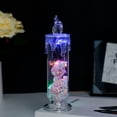 thumbnail image 1 of LED Simulation Electronic Candle Ins Transparent Rose Small Night Light Bedroom Bedside Girl Heart Decoration Decorations, 1 of 3