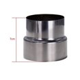 thumbnail image 1 of Stainless Steel Flue Liner Reducer / Tubing Connector Chimney Adaptor Stove Pipe, 1 of 7