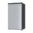 thumbnail image 3 of Arctic Chef 3.2 Cu. ft. Compact Refrigerator with Chiller Compartment, Mini Fridge with Can Dispenser, Stainless Steel, 3 of 5