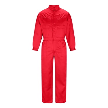 Pisexur Sweatpants for Men High-end Fabric Work Pants for Men,Man Jumpsuit Proof Jumpsuit Spray Painted Workwear Labor Protection Suit Jumpsuit Pants Red,XL